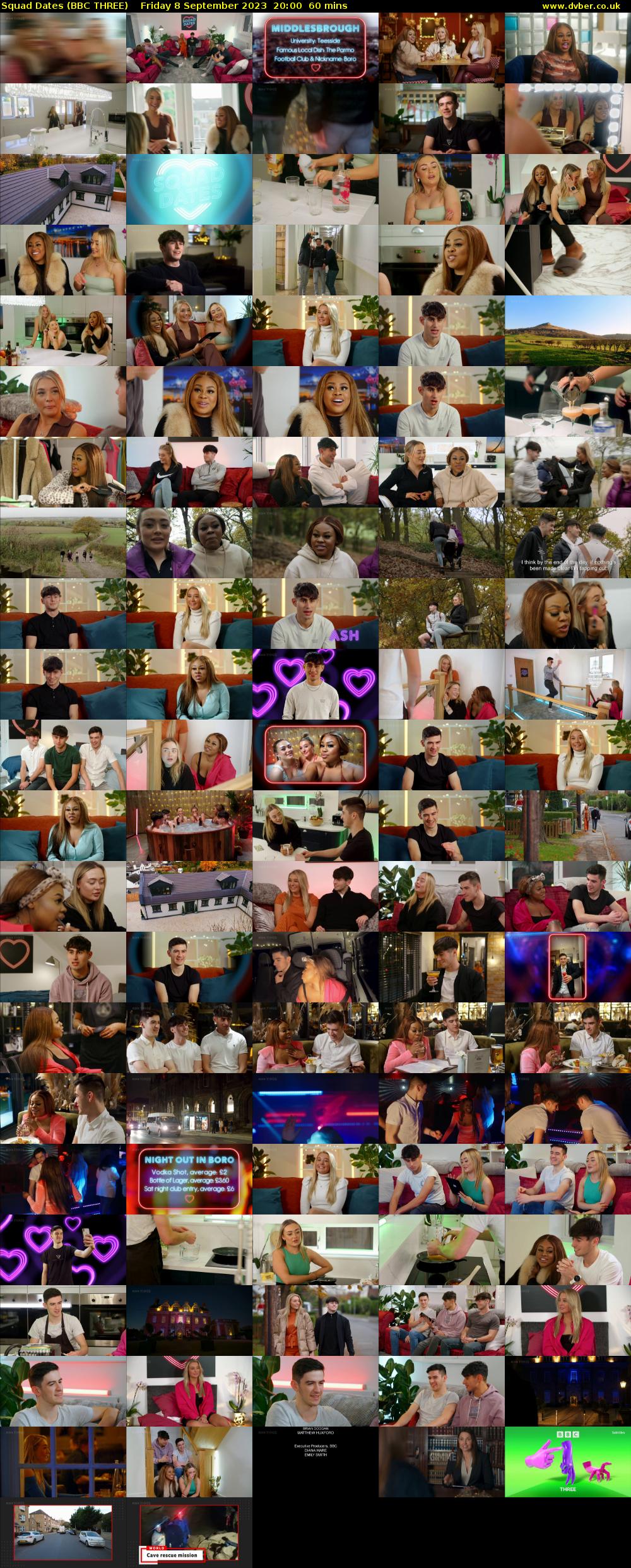 Squad Dates (BBC THREE) Friday 8 September 2023 20:00 - 21:00