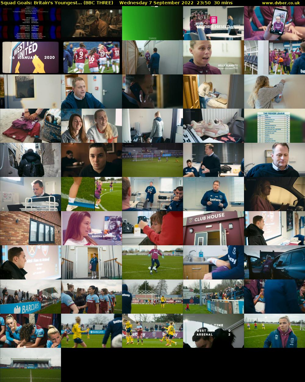 Squad Goals: Britain's Youngest... (BBC THREE) Wednesday 7 September 2022 23:50 - 00:20