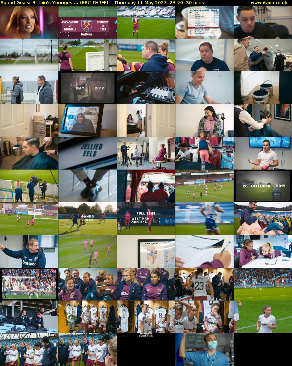 Squad Goals: Britain's Youngest... (BBC THREE) Thursday 11 May 2023 23:20 - 23:50