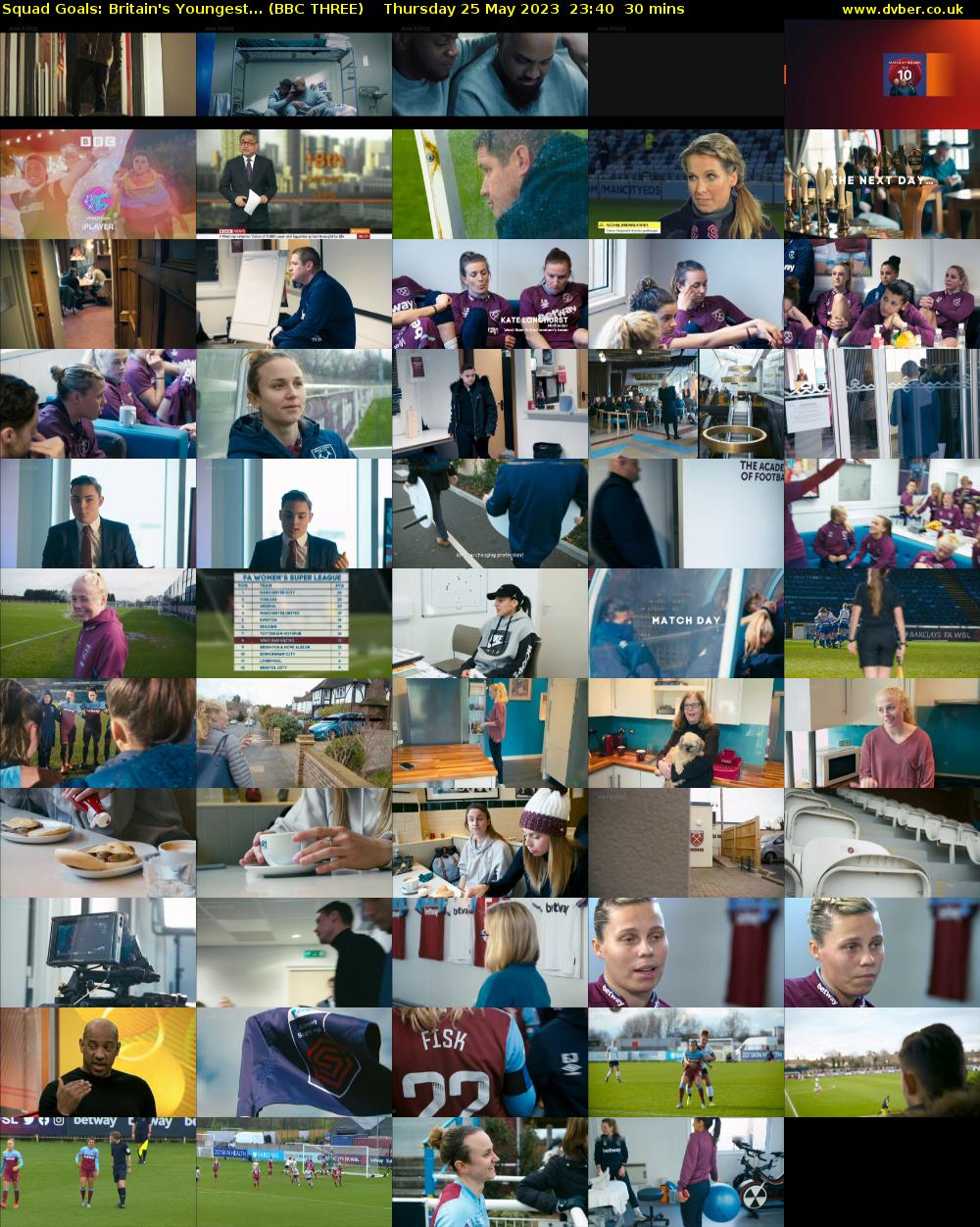 Squad Goals: Britain's Youngest... (BBC THREE) Thursday 25 May 2023 23:40 - 00:10