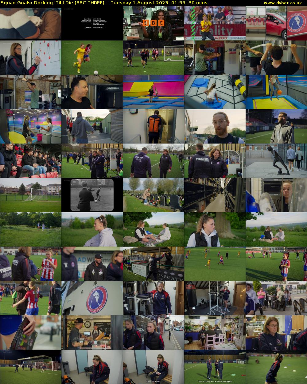 Squad Goals: Dorking 'Til I Die (BBC THREE) Tuesday 1 August 2023 01:55 - 02:25