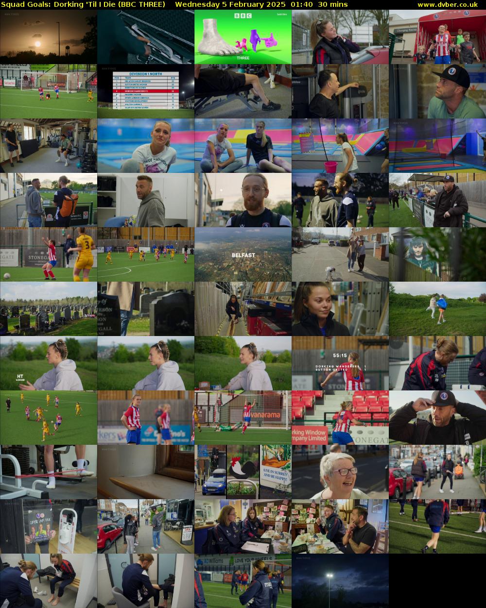 Squad Goals: Dorking 'Til I Die (BBC THREE) Wednesday 5 February 2025 01:40 - 02:10
