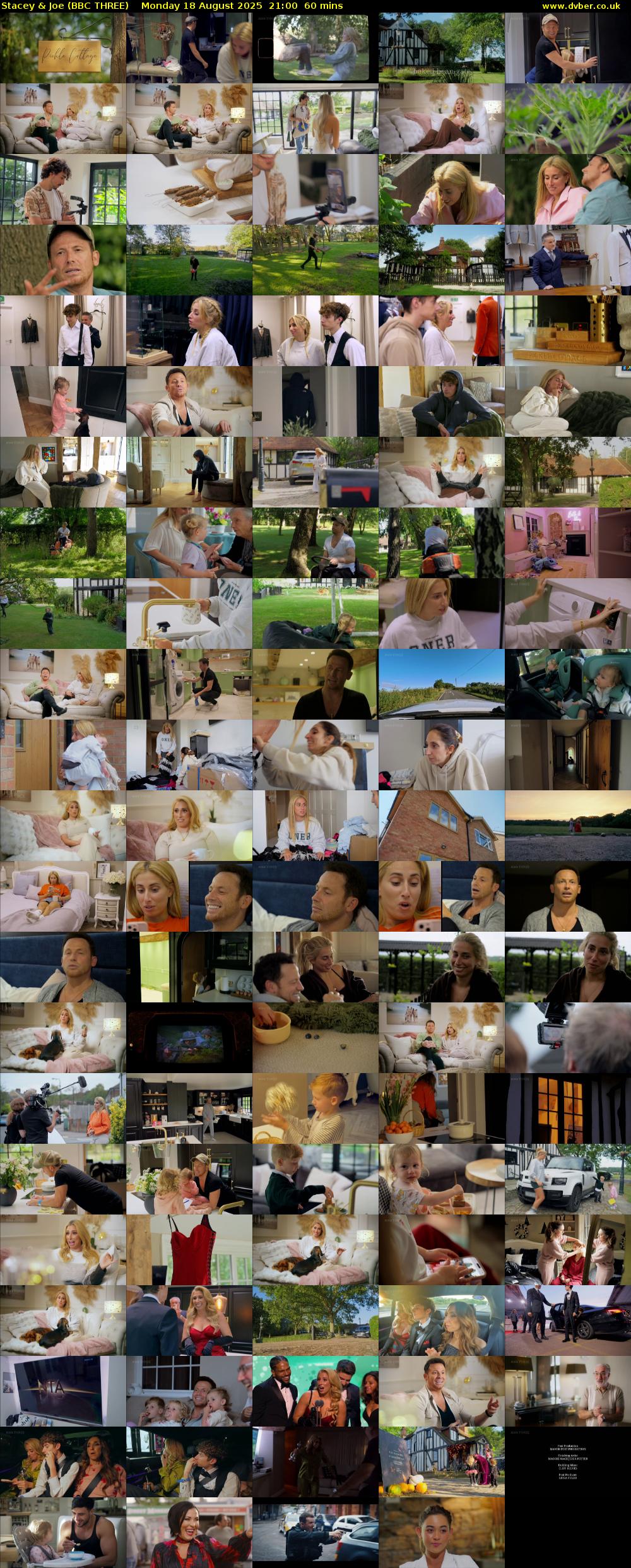 Stacey & Joe (BBC THREE) Monday 18 August 2025 21:00 - 22:00