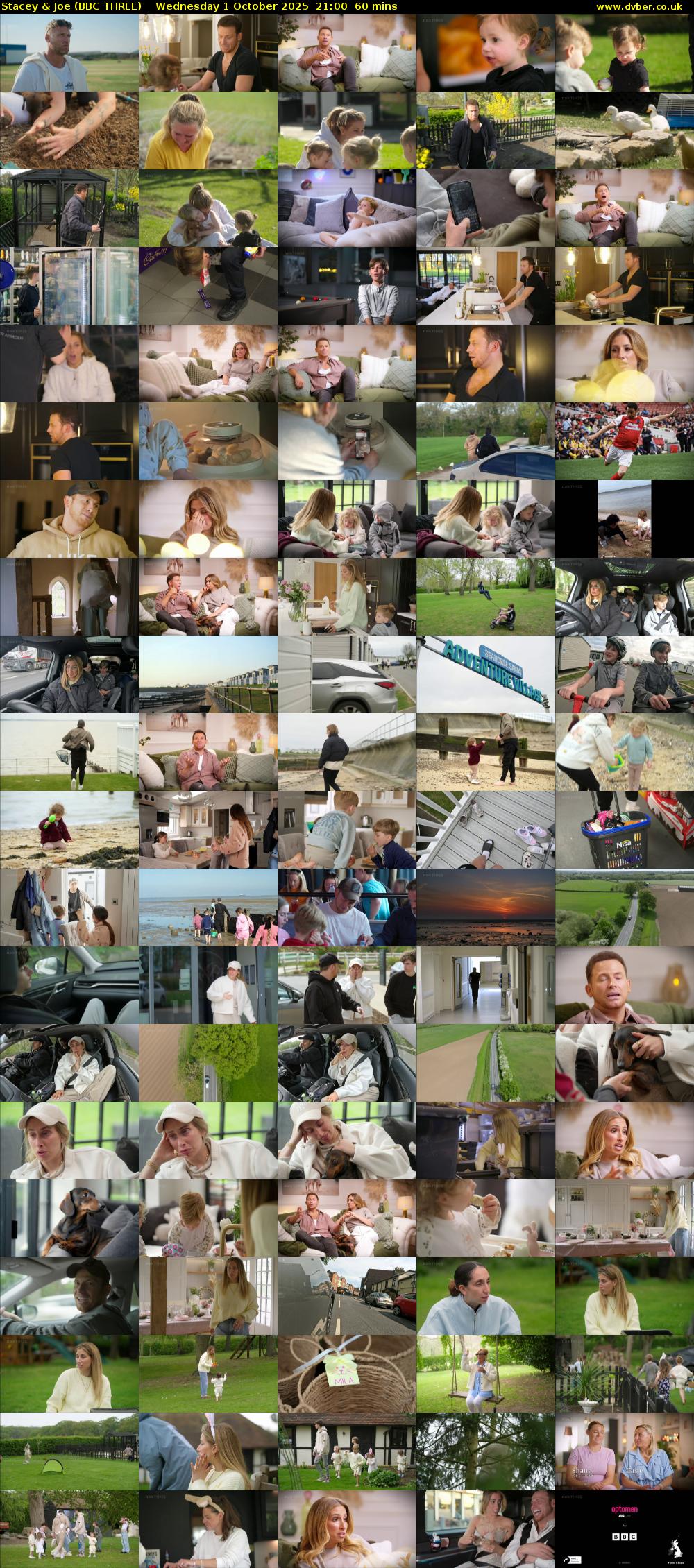 Stacey & Joe (BBC THREE) Wednesday 1 October 2025 21:00 - 22:00