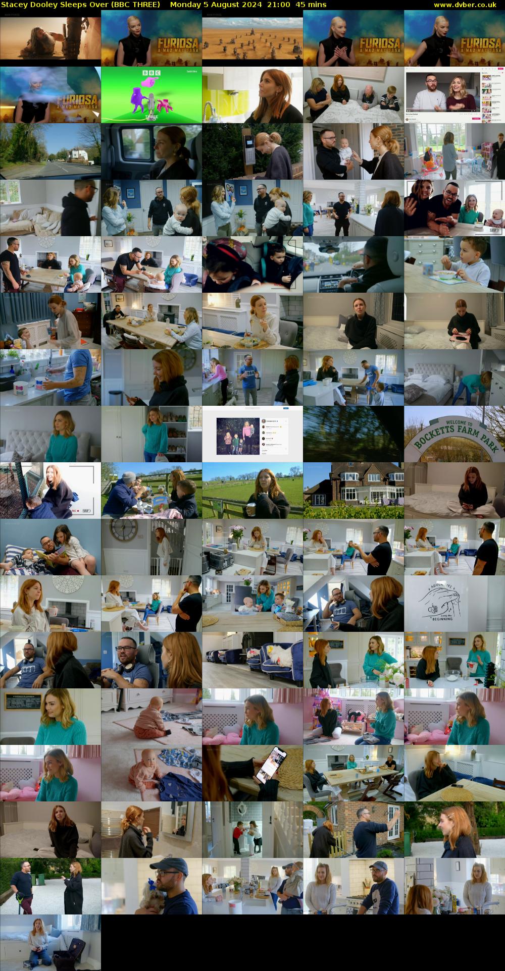 Stacey Dooley Sleeps Over (BBC THREE) Monday 5 August 2024 21:00 - 21:45