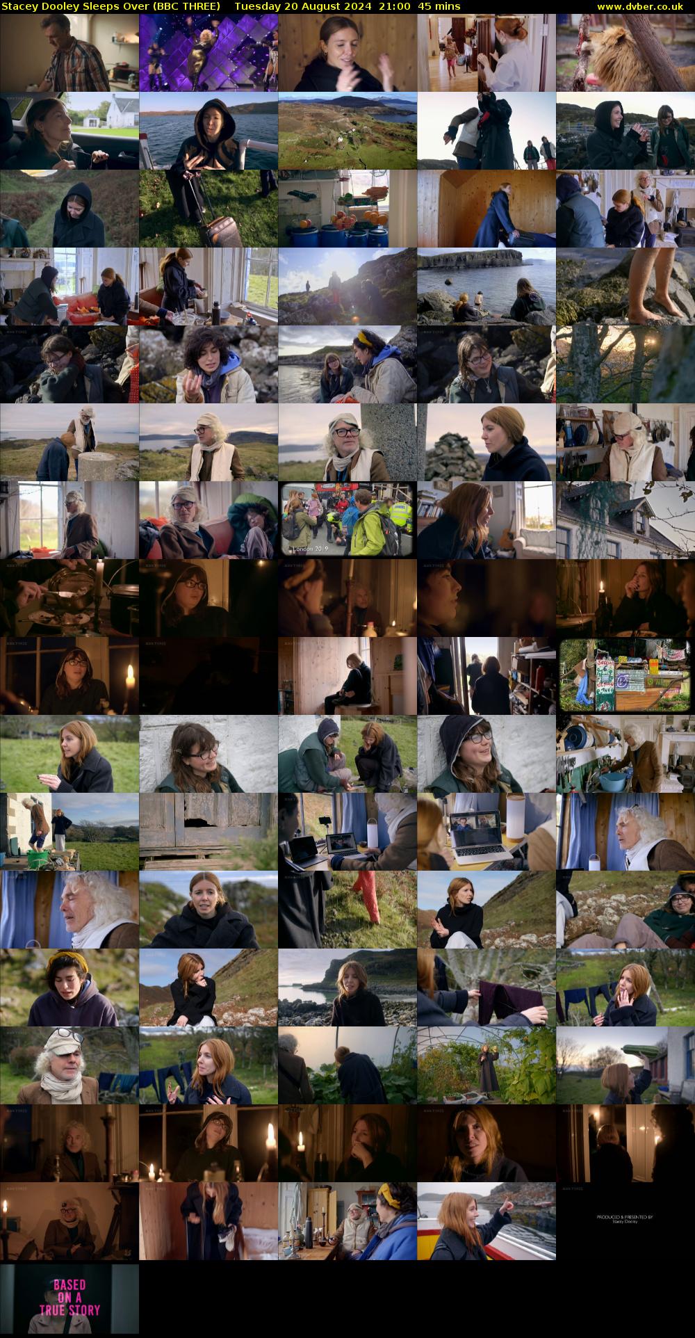 Stacey Dooley Sleeps Over (BBC THREE) Tuesday 20 August 2024 21:00 - 21:45