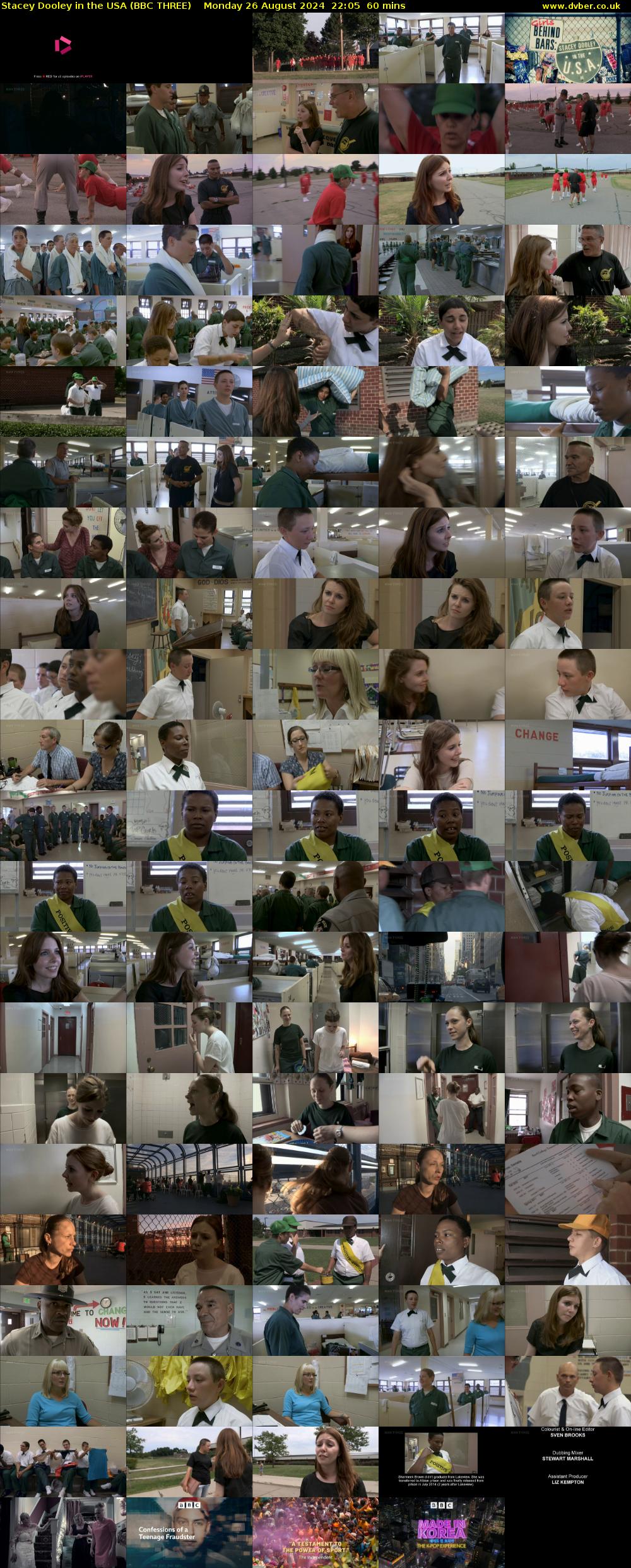 Stacey Dooley in the USA (BBC THREE) Monday 26 August 2024 22:05 - 23:05