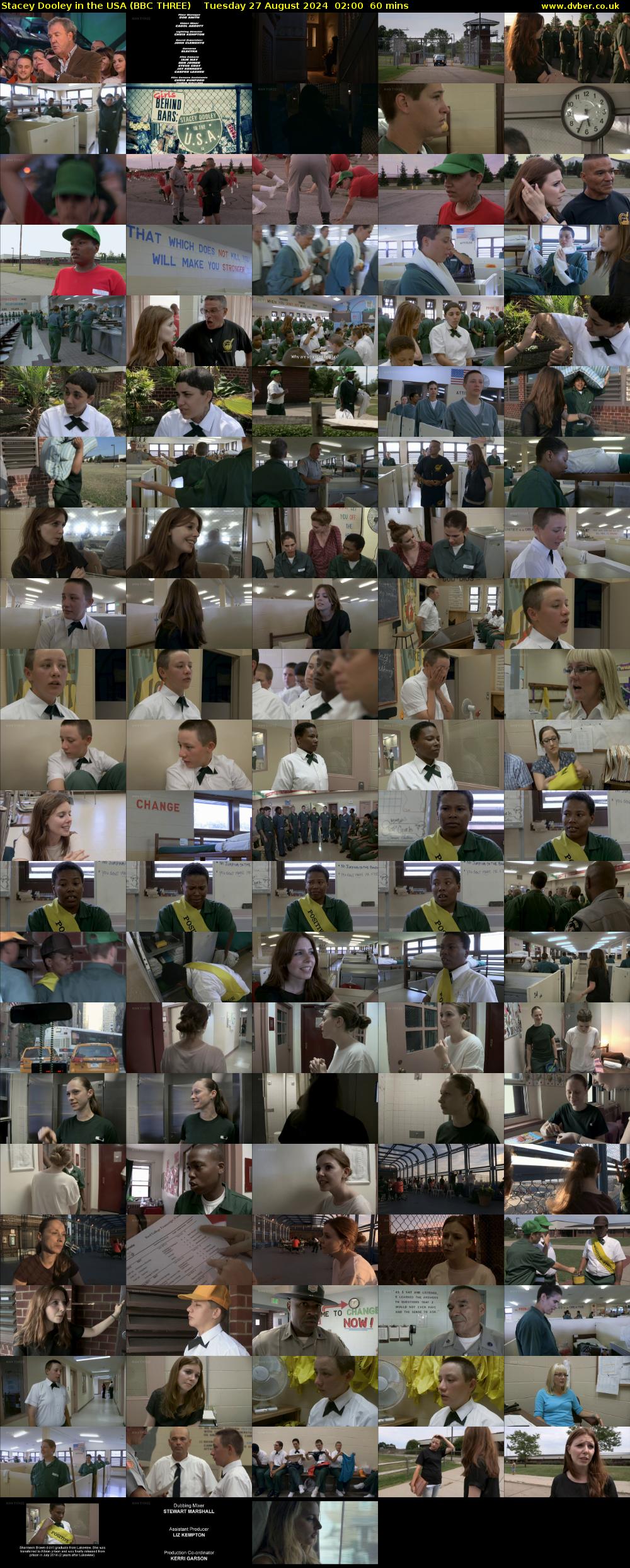 Stacey Dooley in the USA (BBC THREE) Tuesday 27 August 2024 02:00 - 03:00