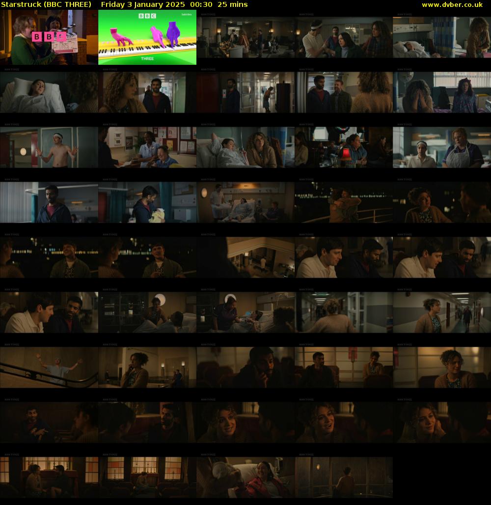 Starstruck (BBC THREE) Friday 3 January 2025 00:30 - 00:55