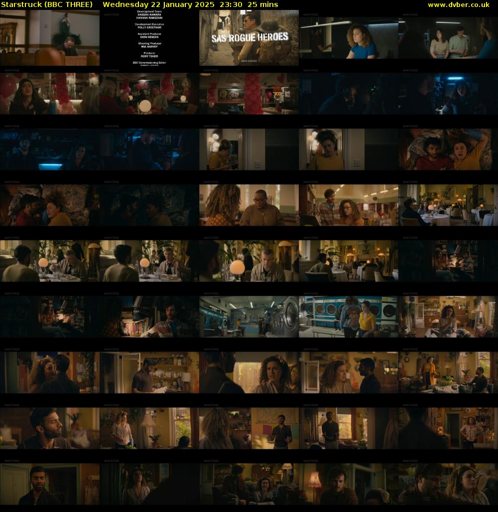 Starstruck (BBC THREE) Wednesday 22 January 2025 23:30 - 23:55