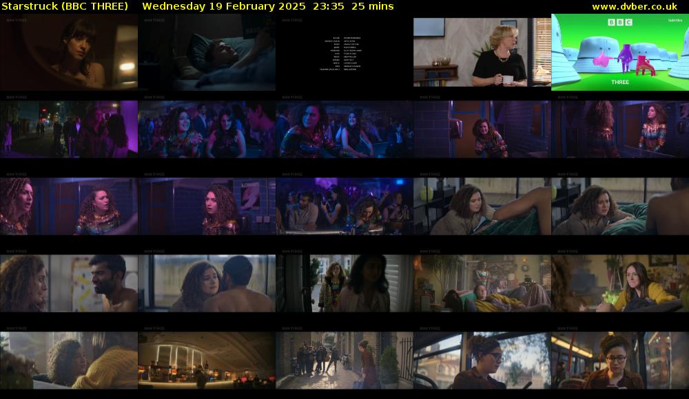 Starstruck (BBC THREE) Wednesday 19 February 2025 23:35 - 00:00