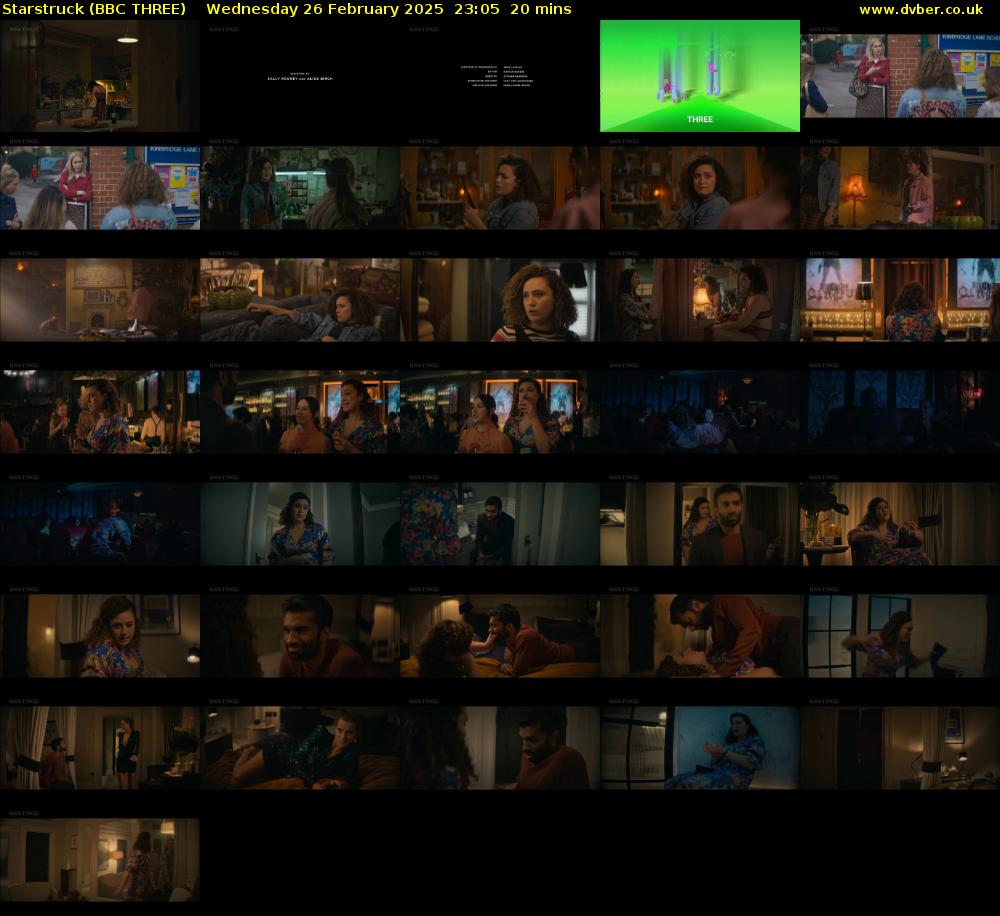 Starstruck (BBC THREE) Wednesday 26 February 2025 23:05 - 23:25