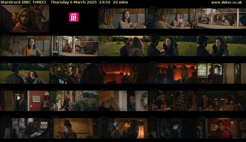 Starstruck (BBC THREE) Thursday 6 March 2025 23:50 - 00:10