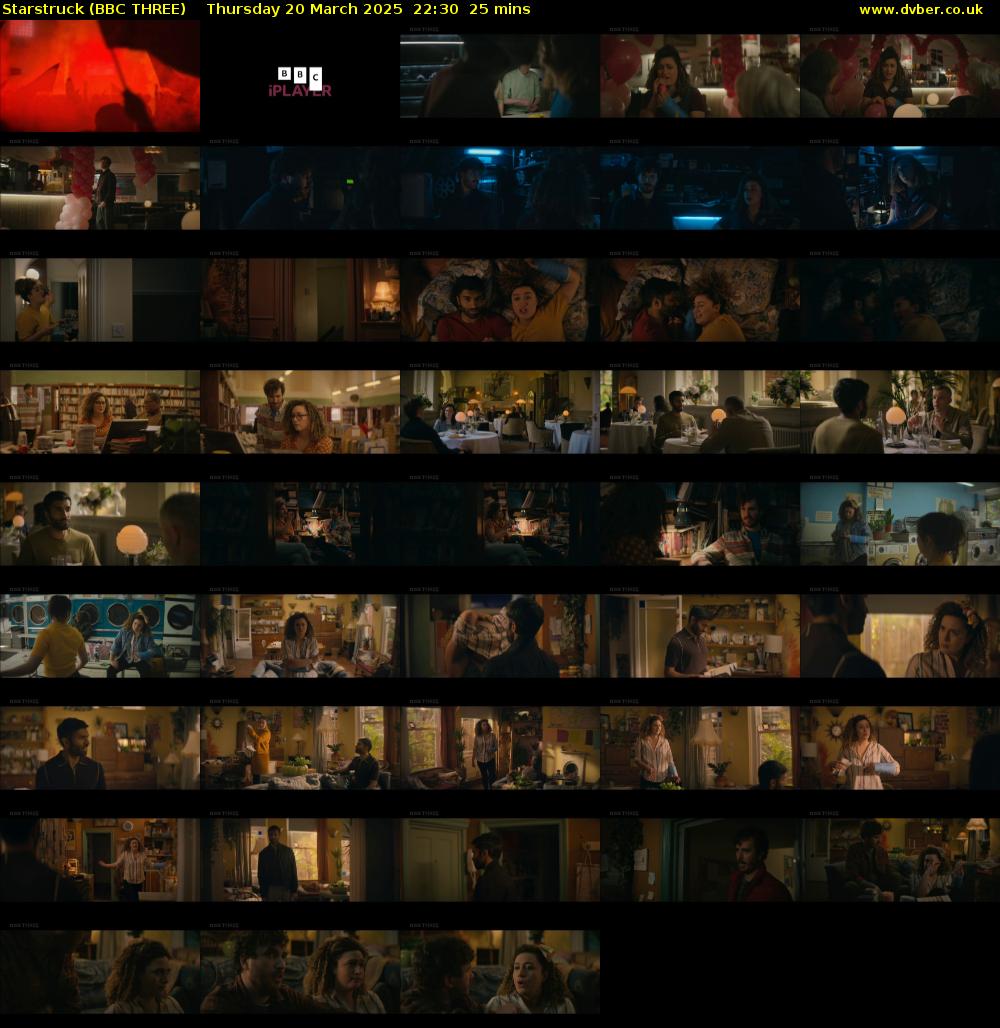 Starstruck (BBC THREE) Thursday 20 March 2025 22:30 - 22:55