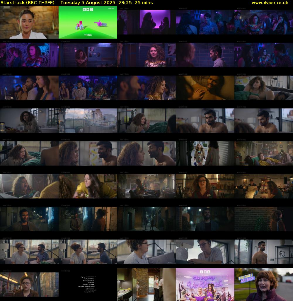 Starstruck (BBC THREE) Tuesday 5 August 2025 23:25 - 23:50