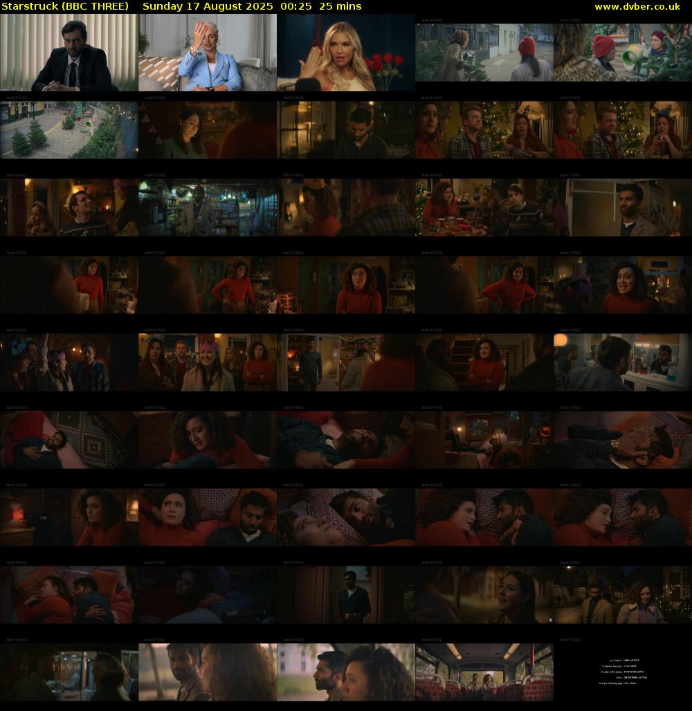 Starstruck (BBC THREE) Sunday 17 August 2025 00:25 - 00:50