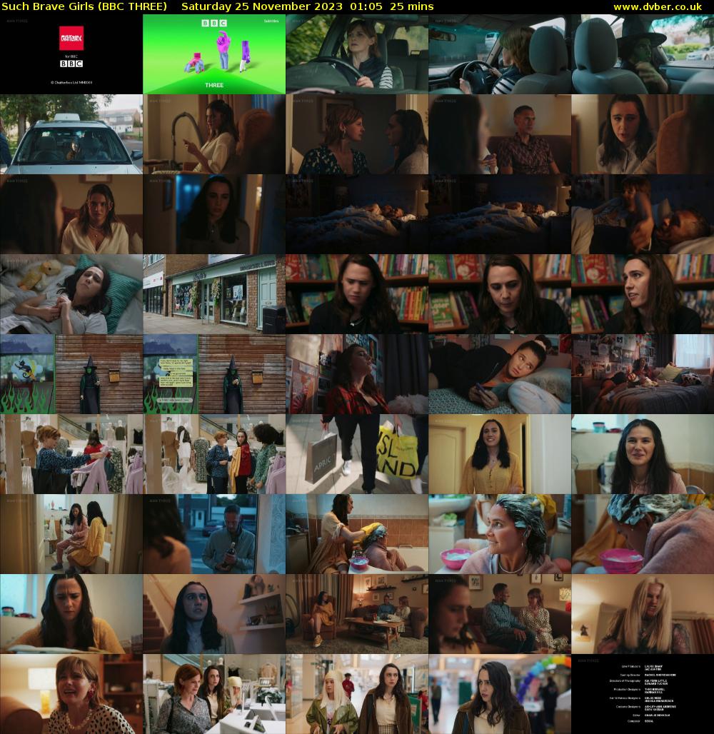 Such Brave Girls (BBC THREE) Saturday 25 November 2023 01:05 - 01:30
