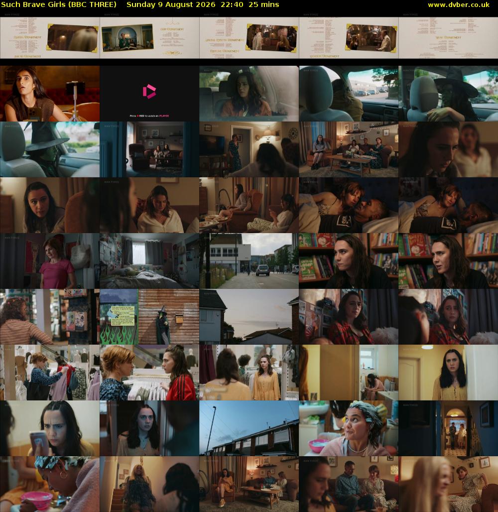 Such Brave Girls (BBC THREE) Sunday 9 August 2026 22:40 - 23:05