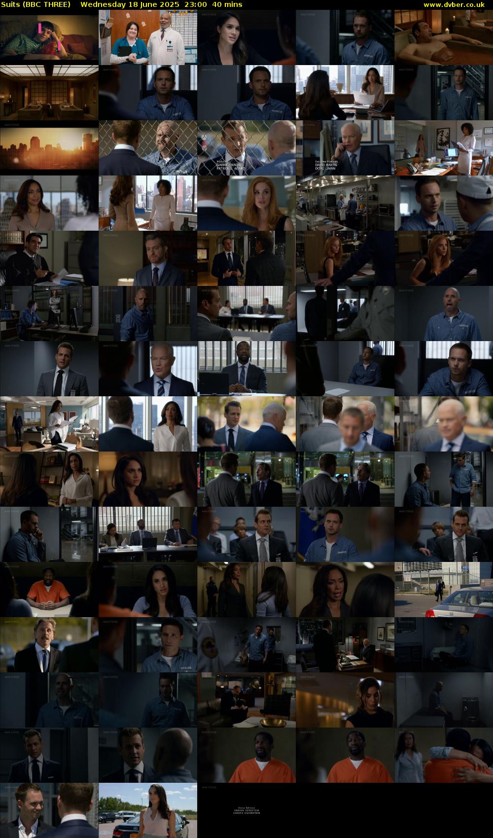 Suits (BBC THREE) Wednesday 18 June 2025 23:00 - 23:40