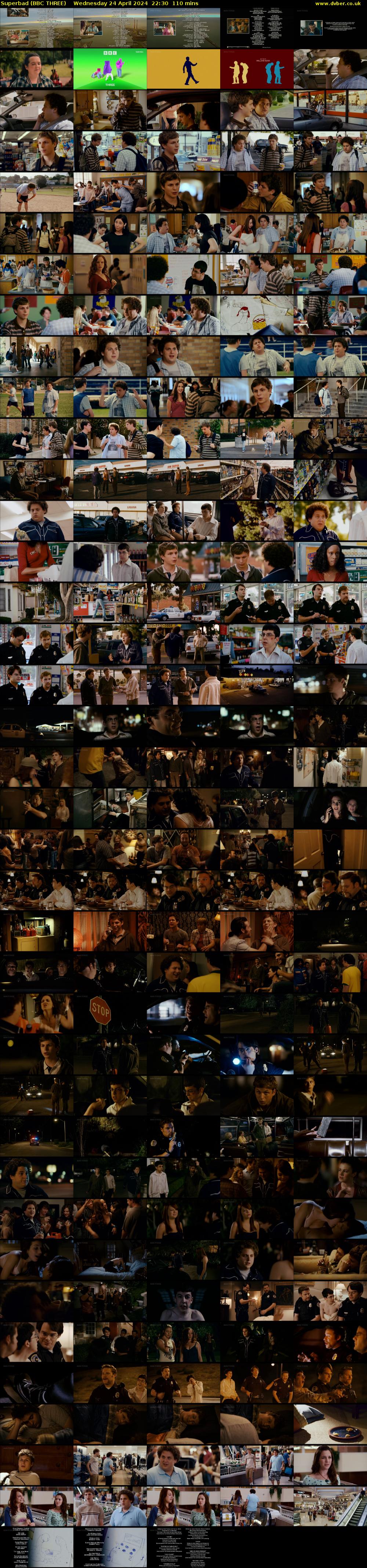 Superbad (BBC THREE) Wednesday 24 April 2024 22:30 - 00:20