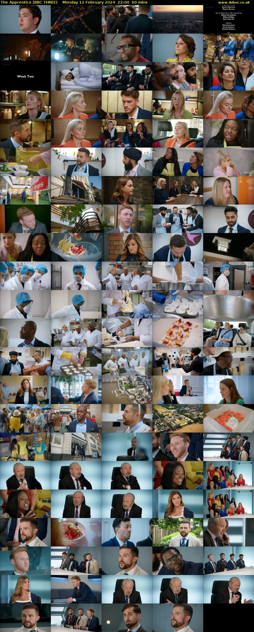 The Apprentice (BBC THREE) Monday 12 February 2024 22:00 - 23:00