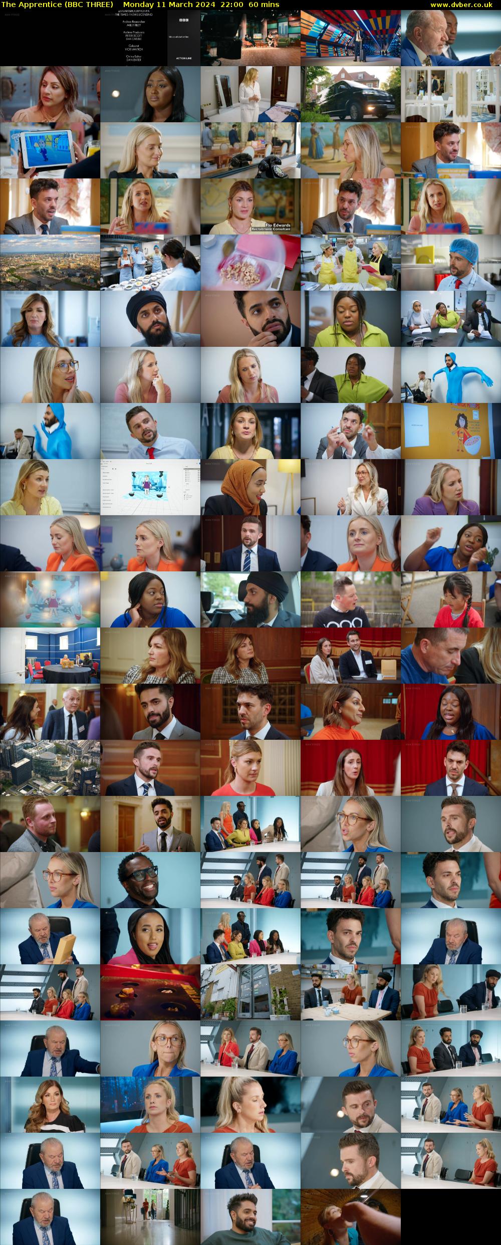 The Apprentice (BBC THREE) Monday 11 March 2024 22:00 - 23:00