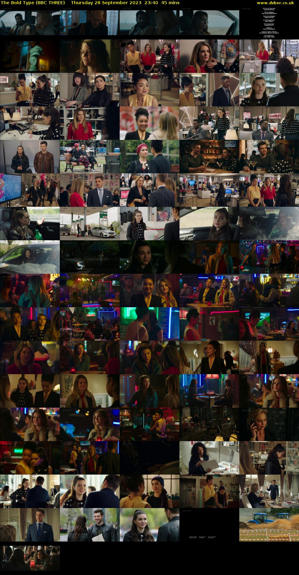 The Bold Type (BBC THREE) Thursday 28 September 2023 23:40 - 00:25