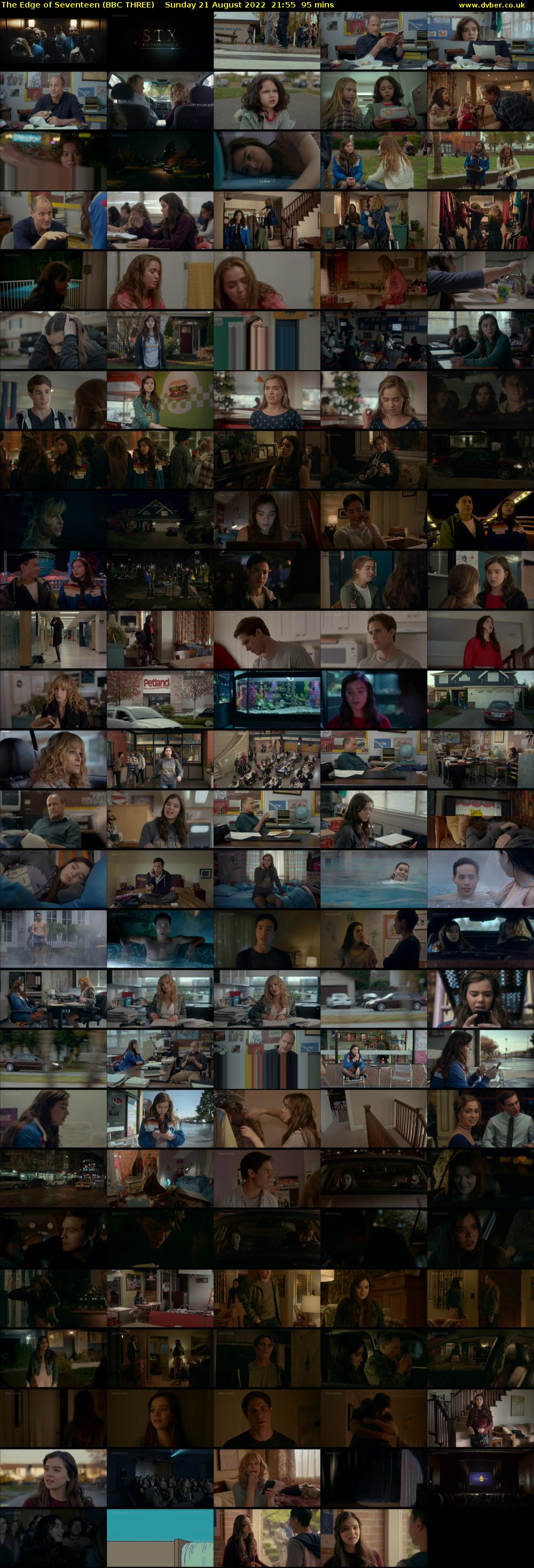 The Edge of Seventeen (BBC THREE) Sunday 21 August 2022 21:55 - 23:30