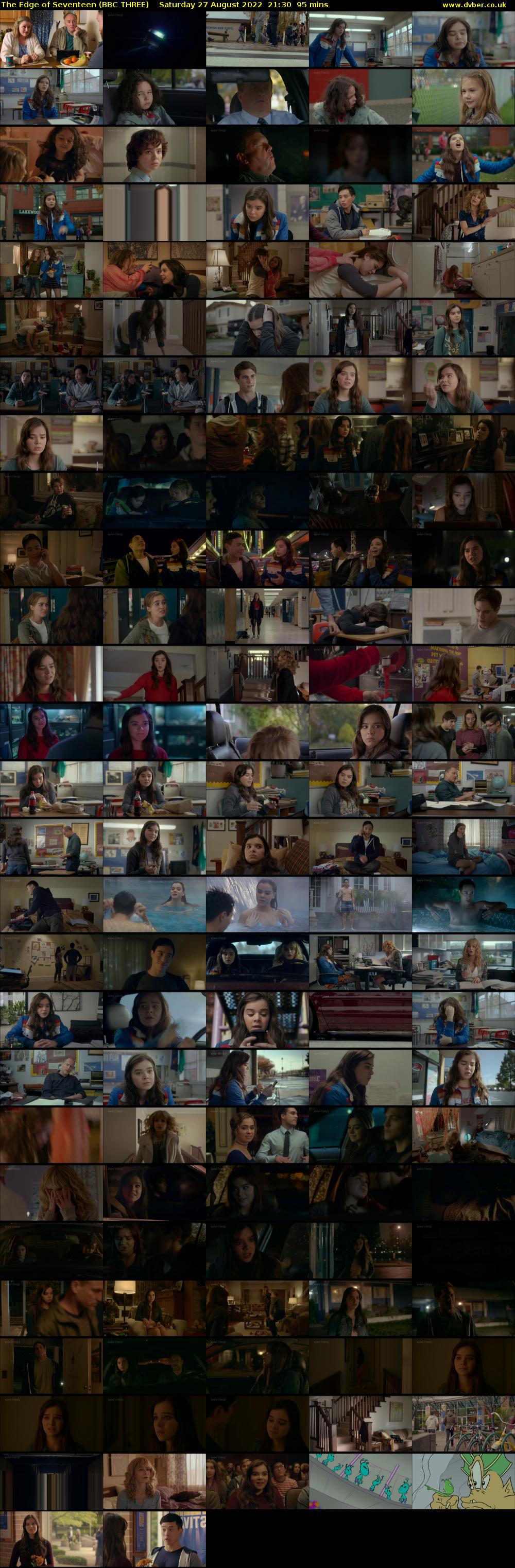 The Edge of Seventeen (BBC THREE) Saturday 27 August 2022 21:30 - 23:05