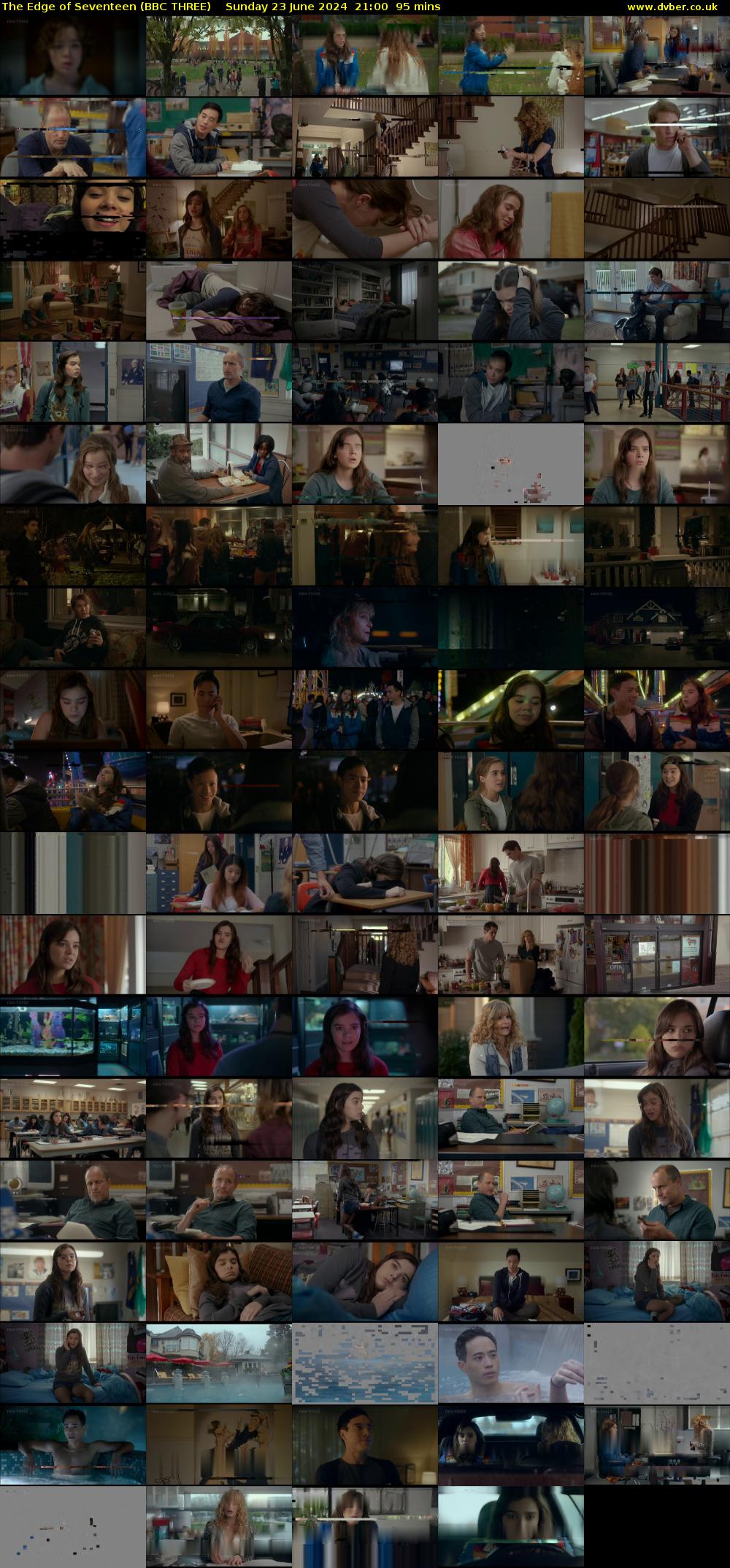 The Edge of Seventeen (BBC THREE) Sunday 23 June 2024 21:00 - 22:35