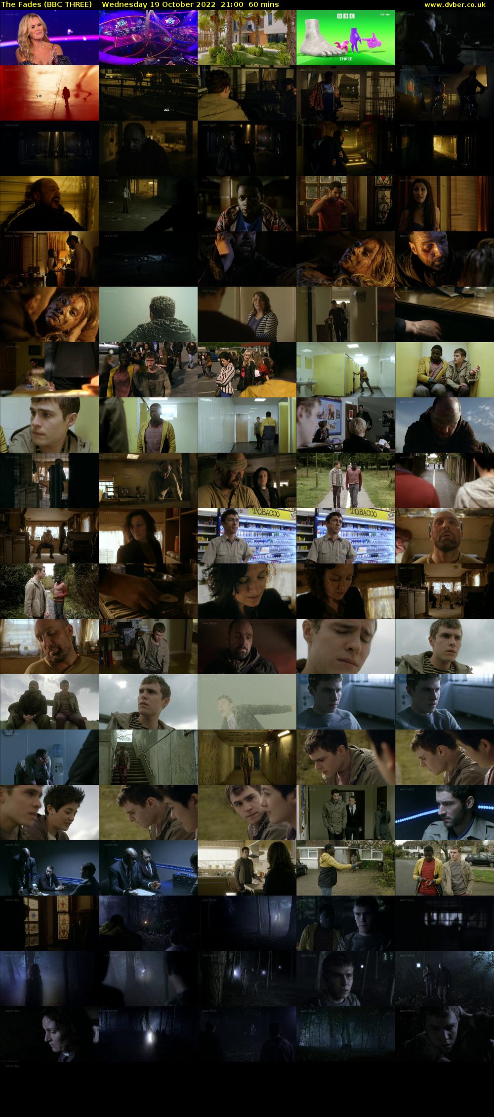 The Fades (BBC THREE) Wednesday 19 October 2022 21:00 - 22:00