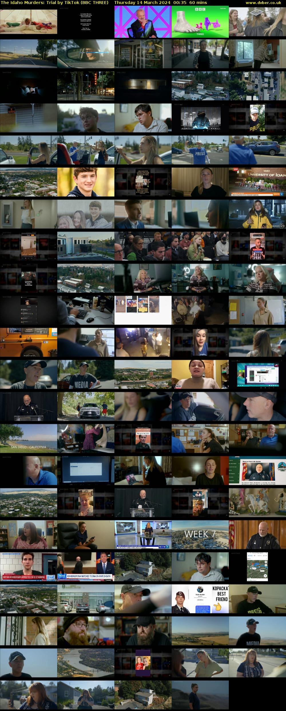 The Idaho Murders: Trial by TikTok (BBC THREE) Thursday 14 March 2024 00:35 - 01:35