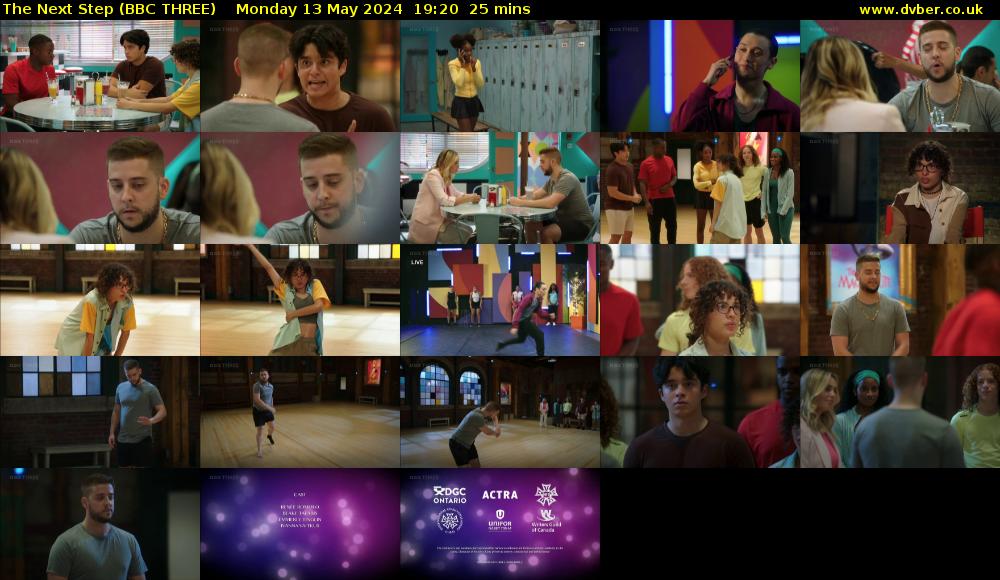 The Next Step (BBC THREE) Monday 13 May 2024 19:20 - 19:45