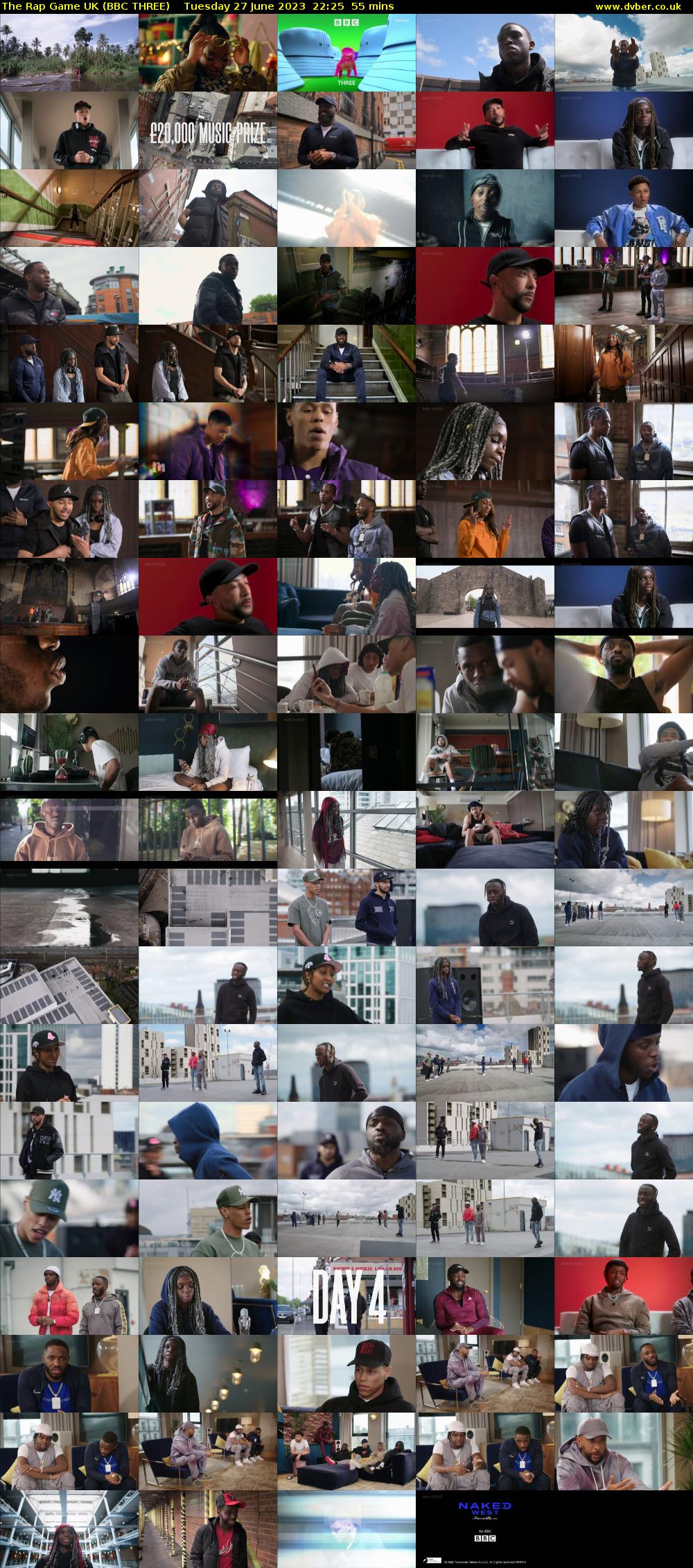 The Rap Game UK (BBC THREE) Tuesday 27 June 2023 22:25 - 23:20