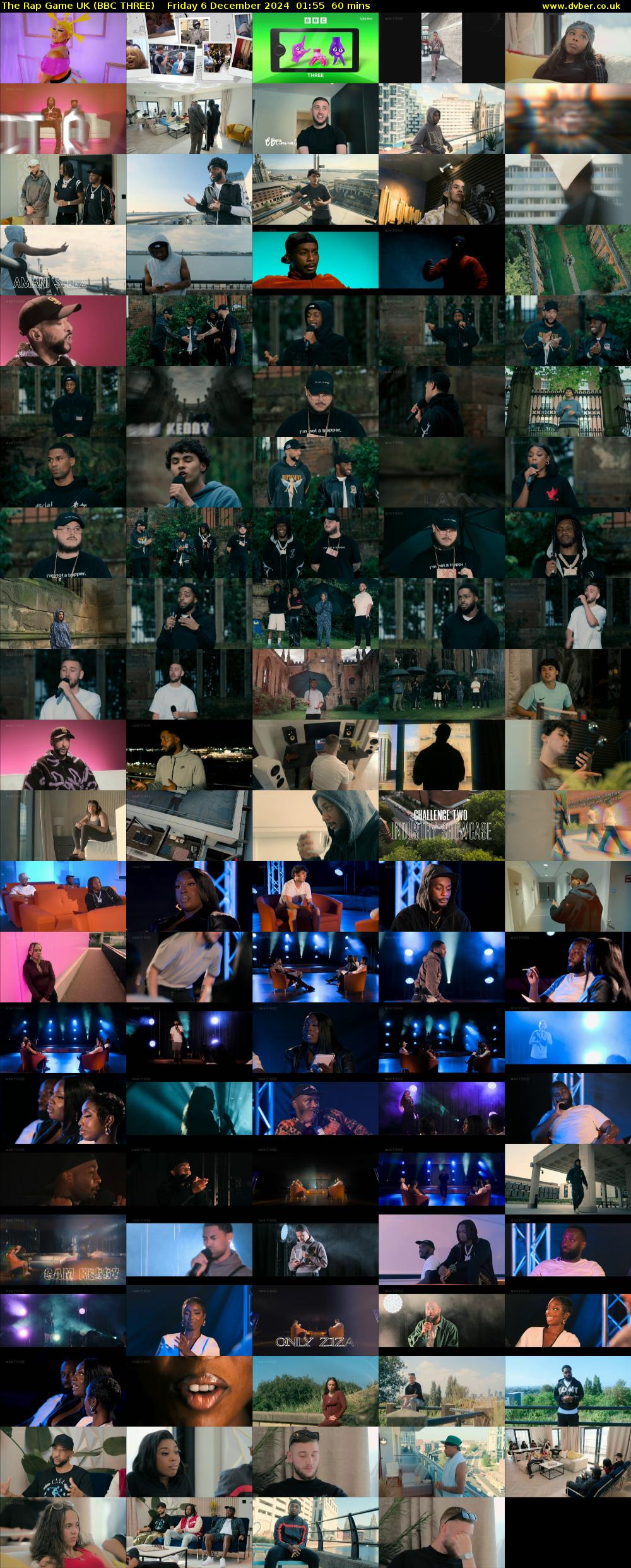 The Rap Game UK (BBC THREE) Friday 6 December 2024 01:55 - 02:55