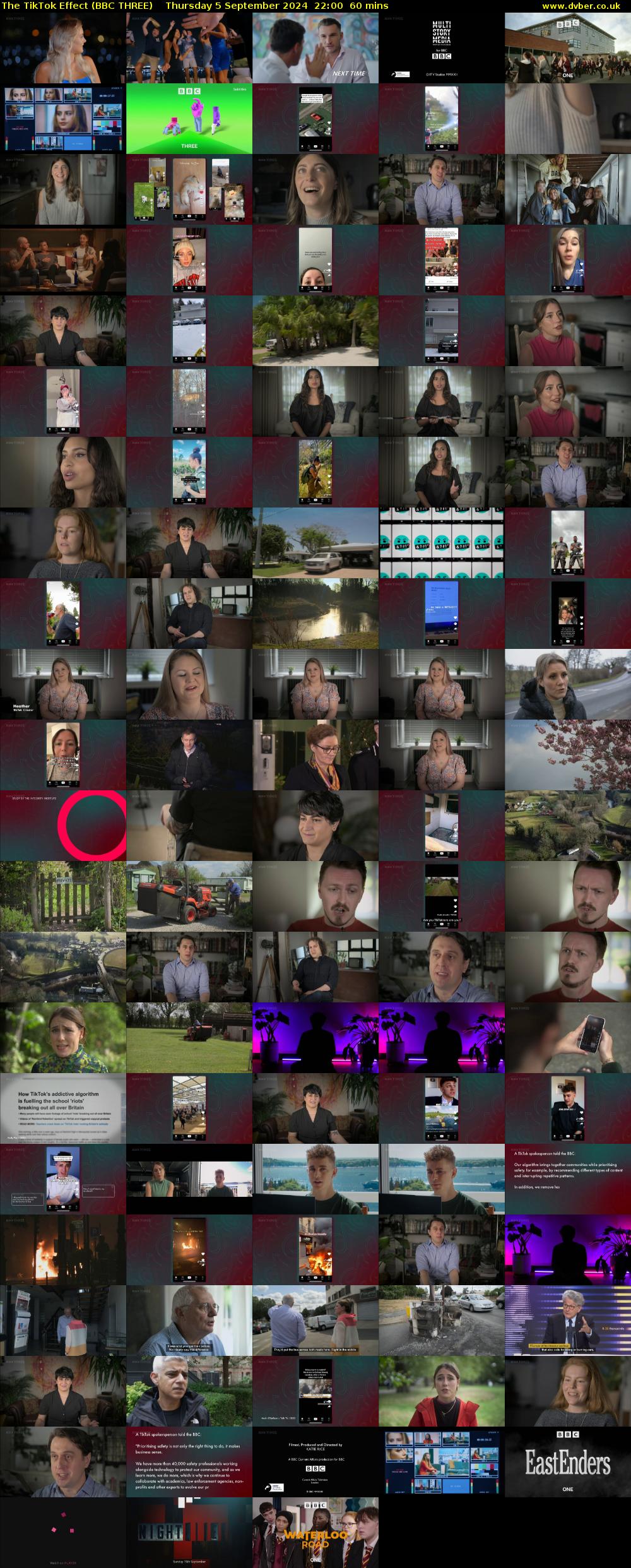 The TikTok Effect (BBC THREE) Thursday 5 September 2024 22:00 - 23:00