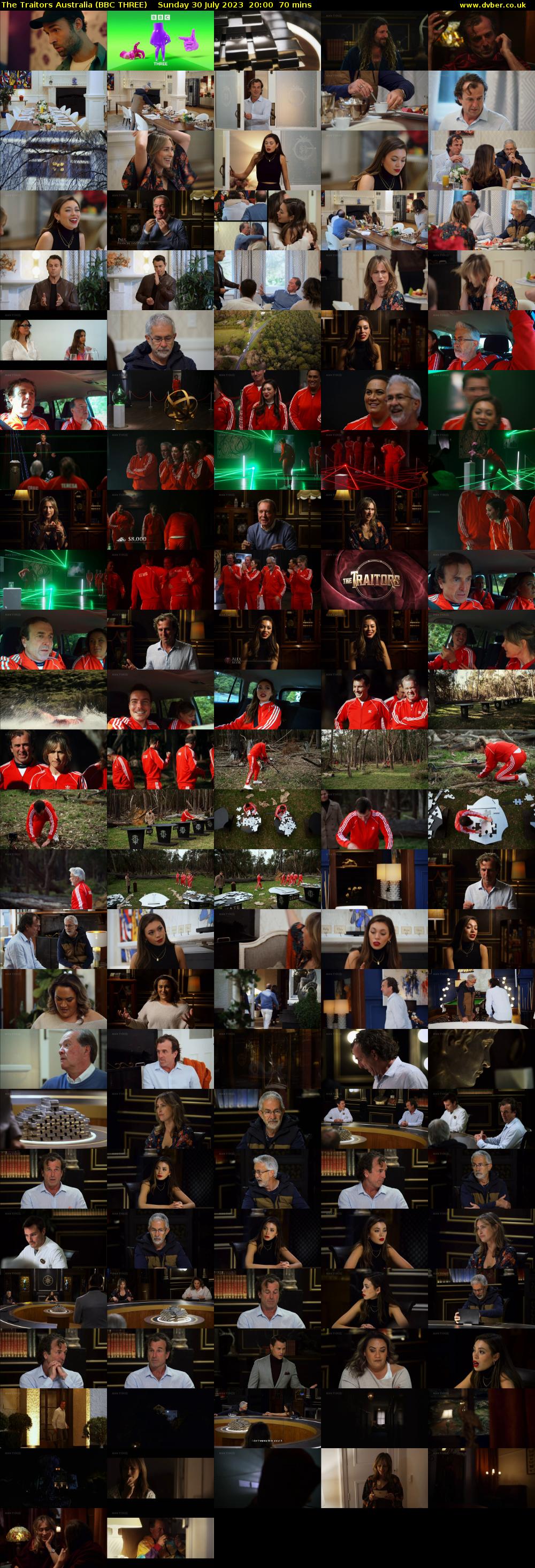 The Traitors Australia (BBC THREE) Sunday 30 July 2023 20:00 - 21:10