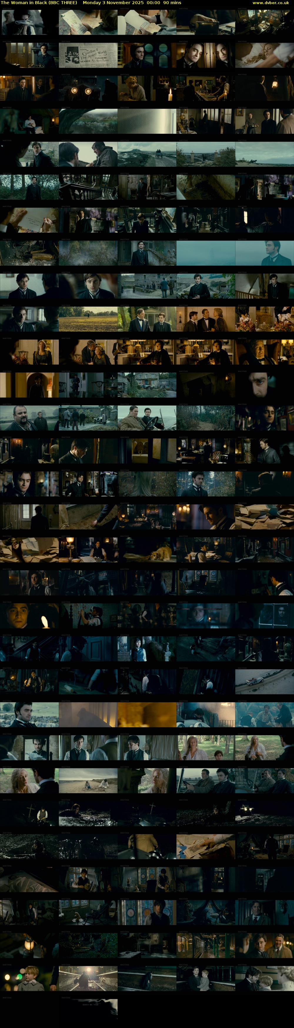 The Woman in Black (BBC THREE) Monday 3 November 2025 00:00 - 01:30