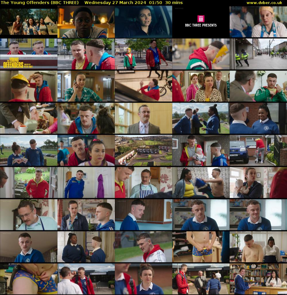 The Young Offenders (BBC THREE) Wednesday 27 March 2024 01:50 - 02:20