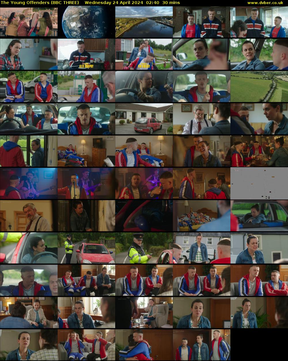 The Young Offenders (BBC THREE) Wednesday 24 April 2024 02:40 - 03:10