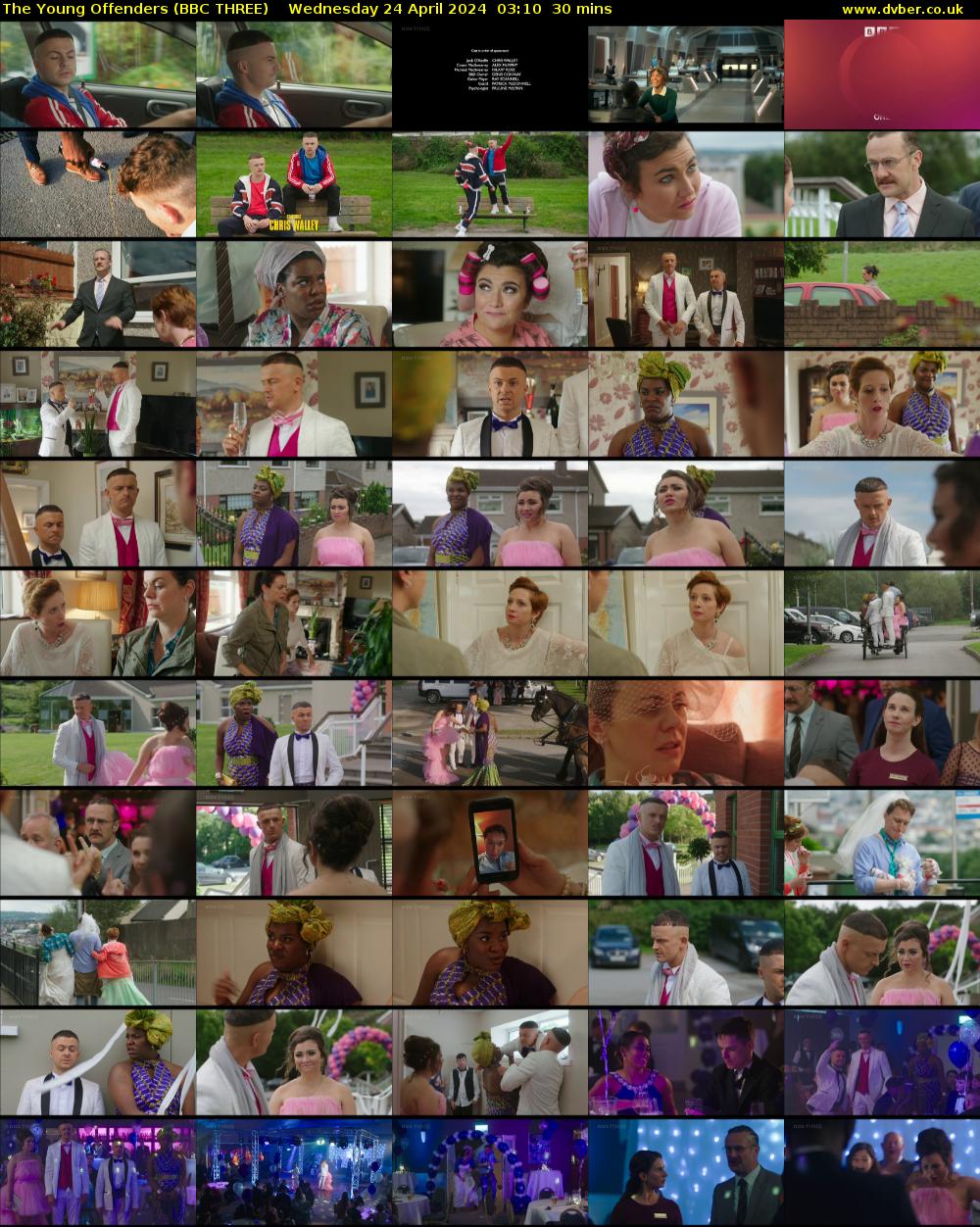 The Young Offenders (BBC THREE) Wednesday 24 April 2024 03:10 - 03:40