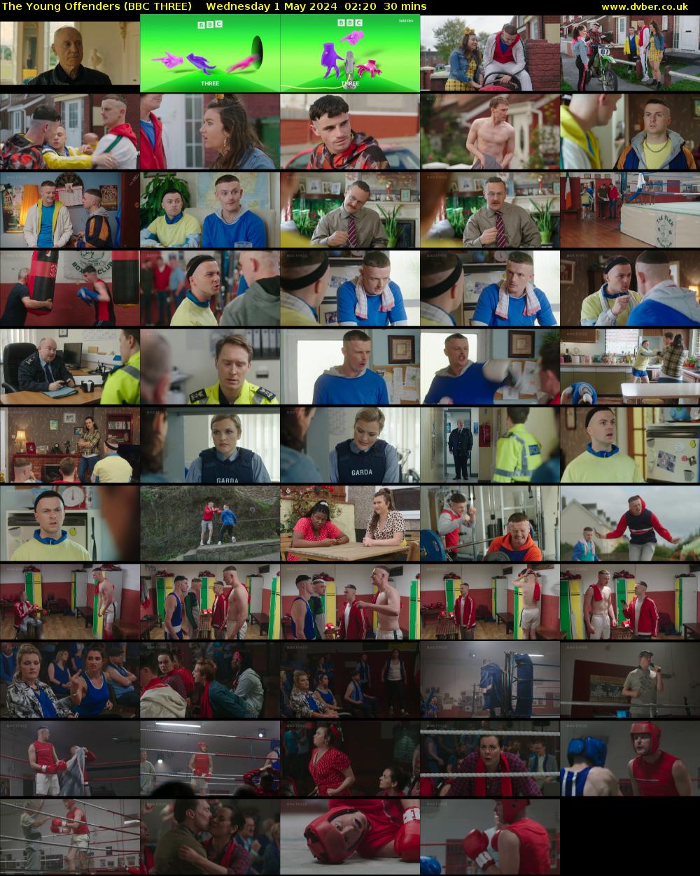 The Young Offenders (BBC THREE) Wednesday 1 May 2024 02:20 - 02:50