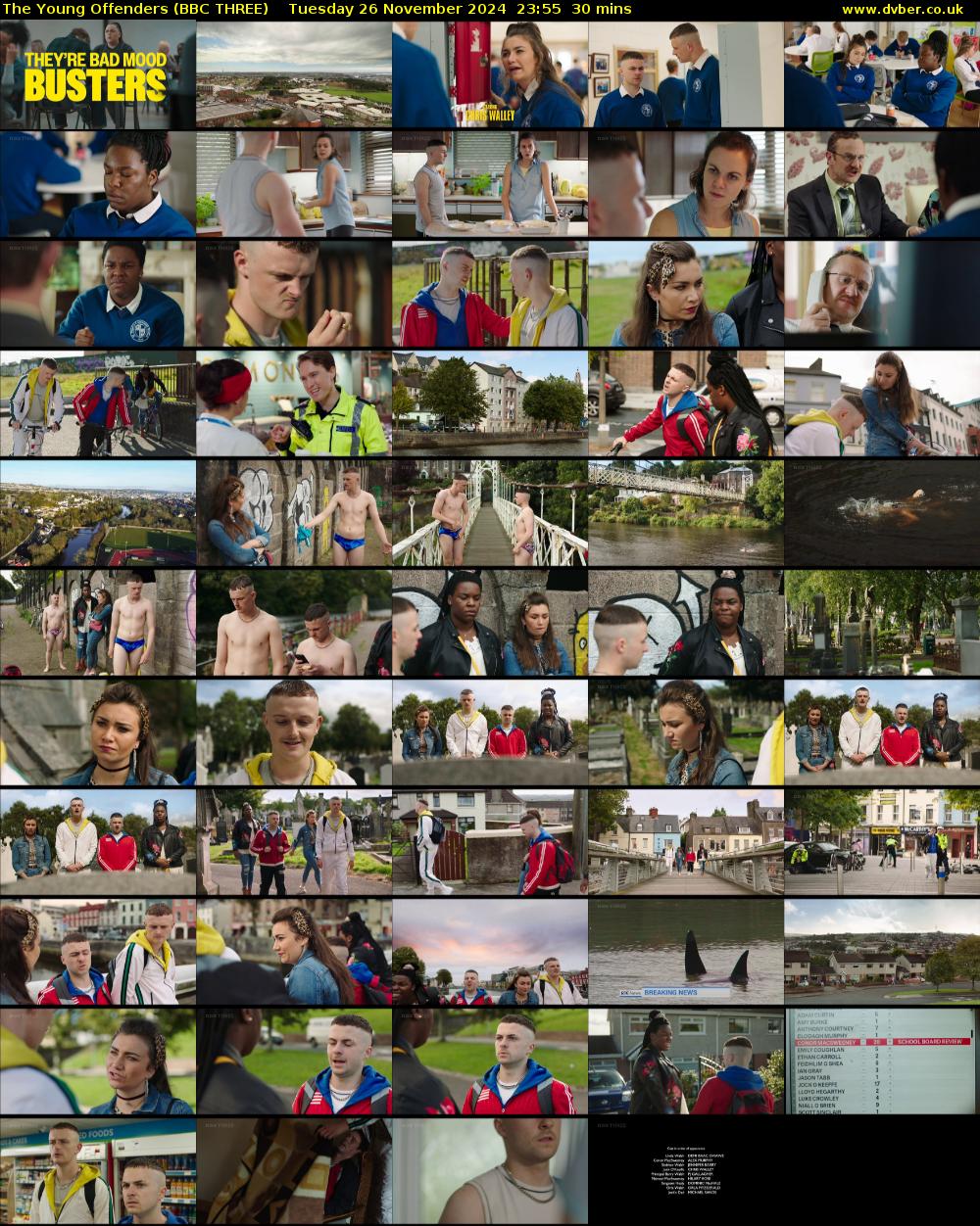 The Young Offenders (BBC THREE) Tuesday 26 November 2024 23:55 - 00:25