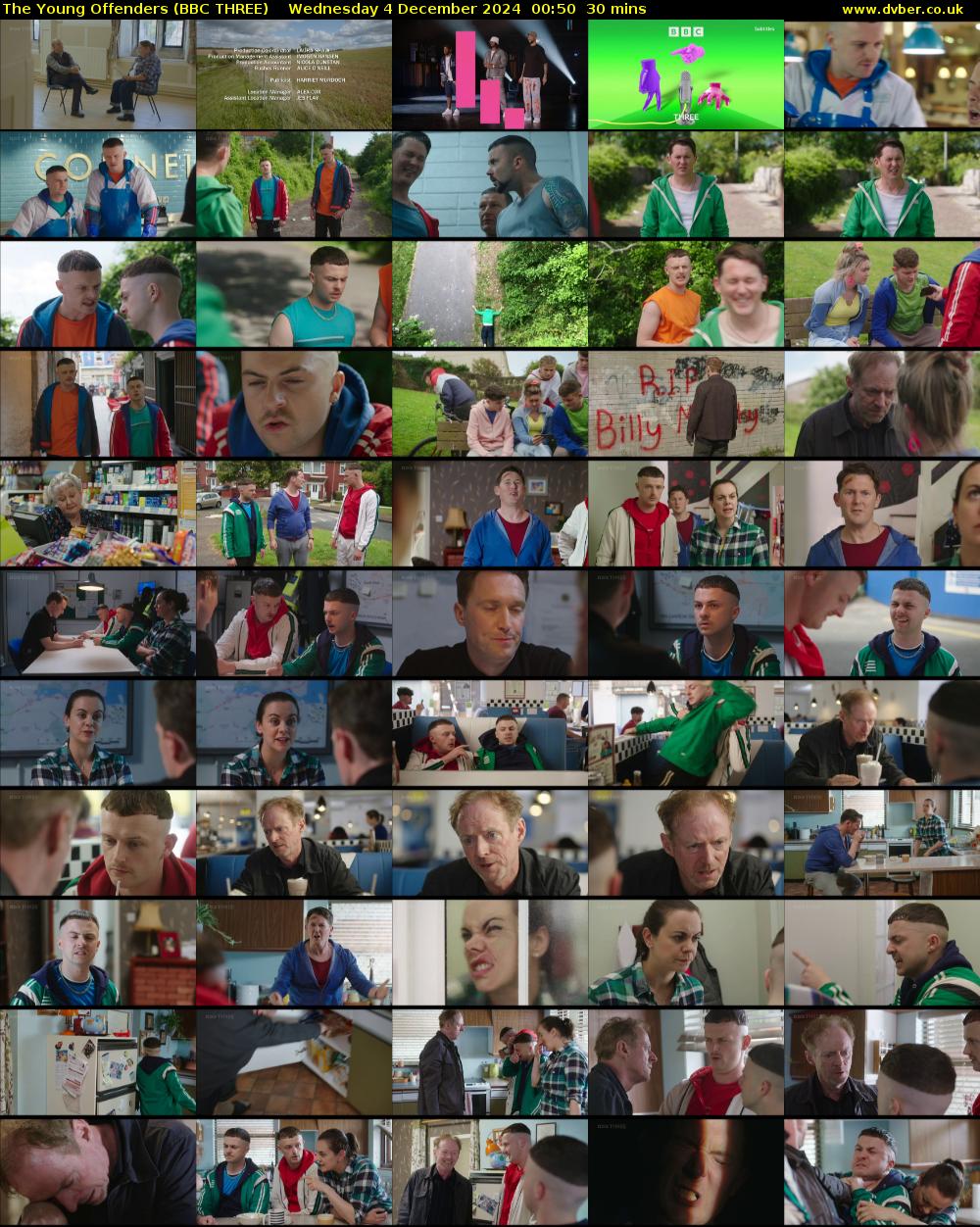 The Young Offenders (BBC THREE) Wednesday 4 December 2024 00:50 - 01:20