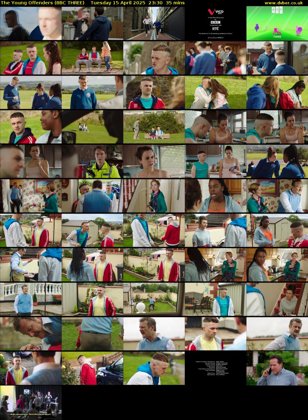 The Young Offenders (BBC THREE) Tuesday 15 April 2025 23:30 - 00:05