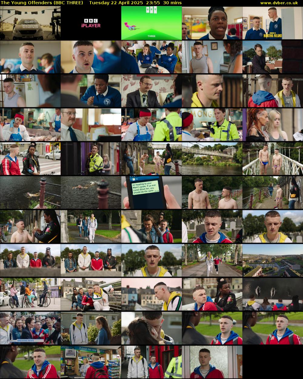 The Young Offenders (BBC THREE) Tuesday 22 April 2025 23:55 - 00:25