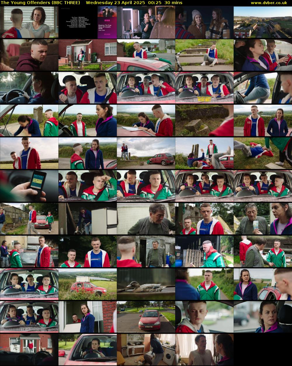The Young Offenders (BBC THREE) Wednesday 23 April 2025 00:25 - 00:55