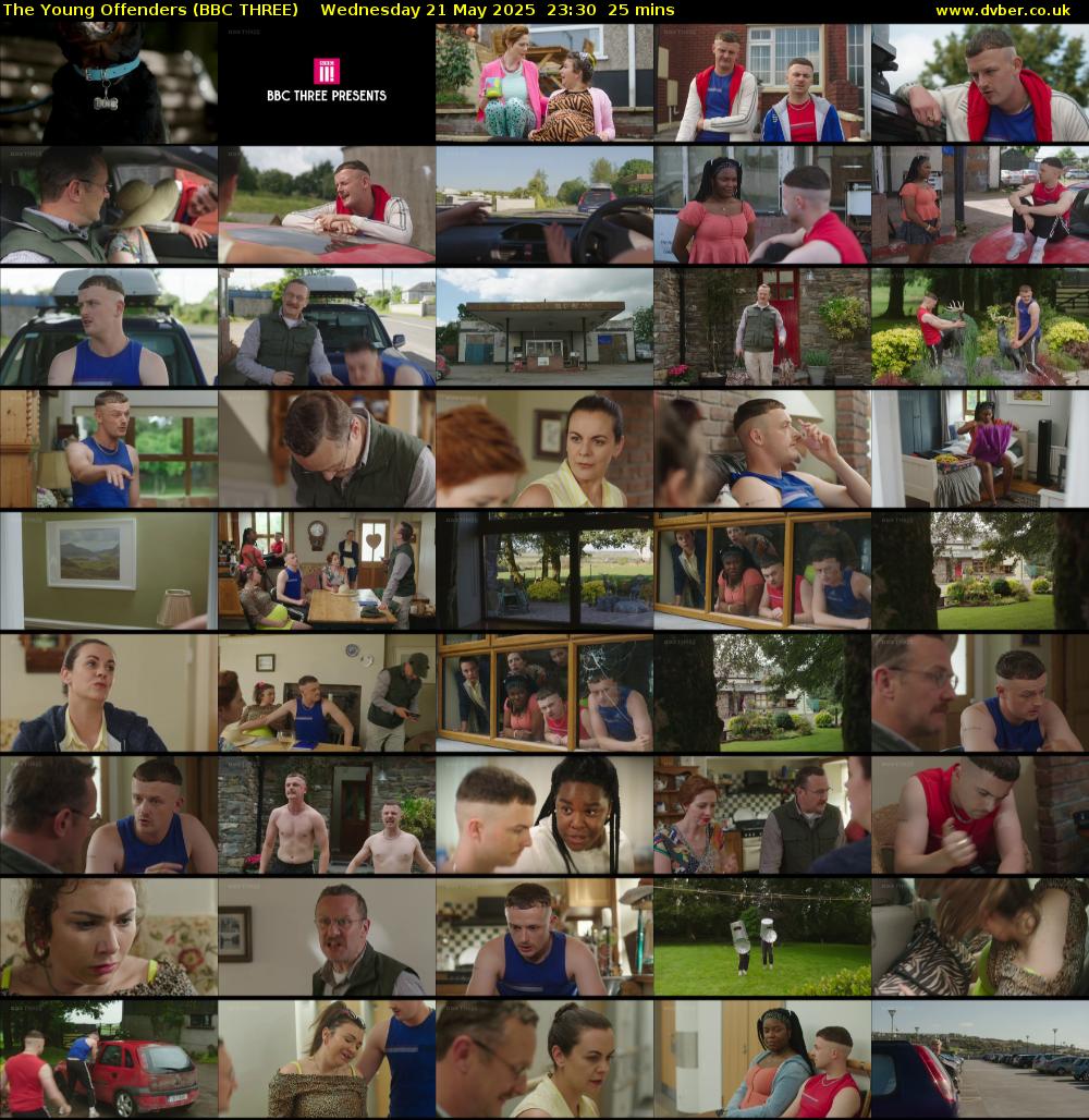 The Young Offenders (BBC THREE) Wednesday 21 May 2025 23:30 - 23:55