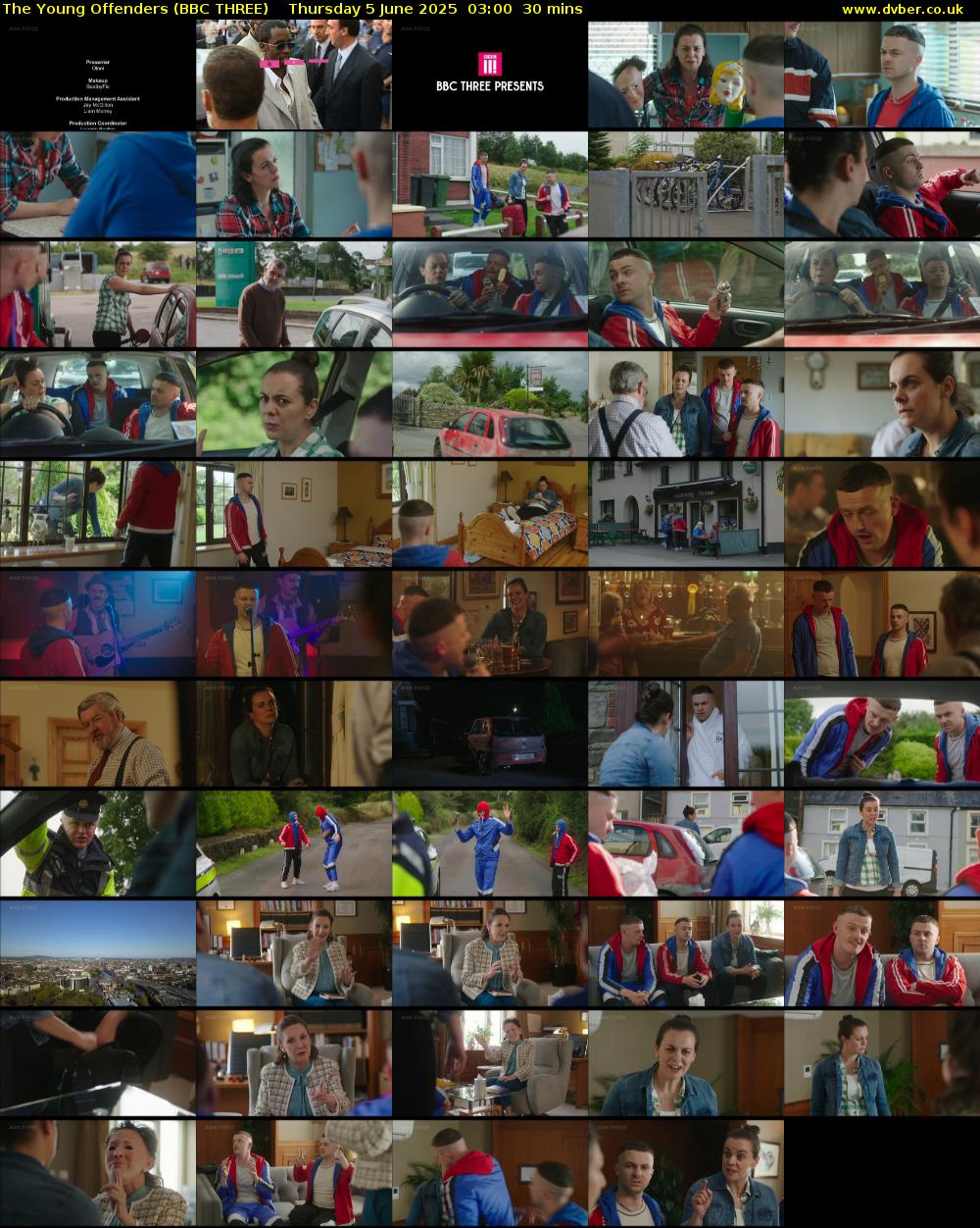The Young Offenders (BBC THREE) Thursday 5 June 2025 03:00 - 03:30