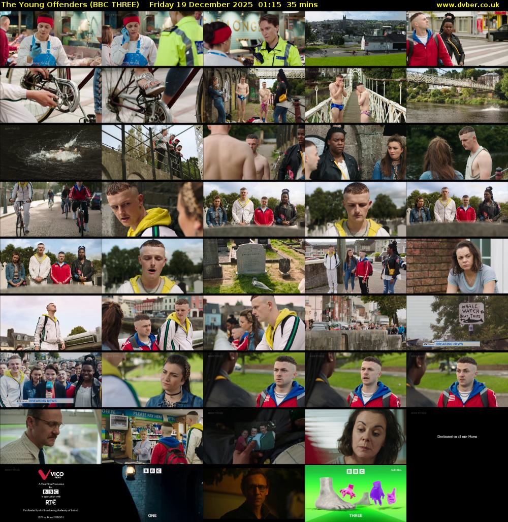 The Young Offenders (BBC THREE) Friday 19 December 2025 01:15 - 01:50